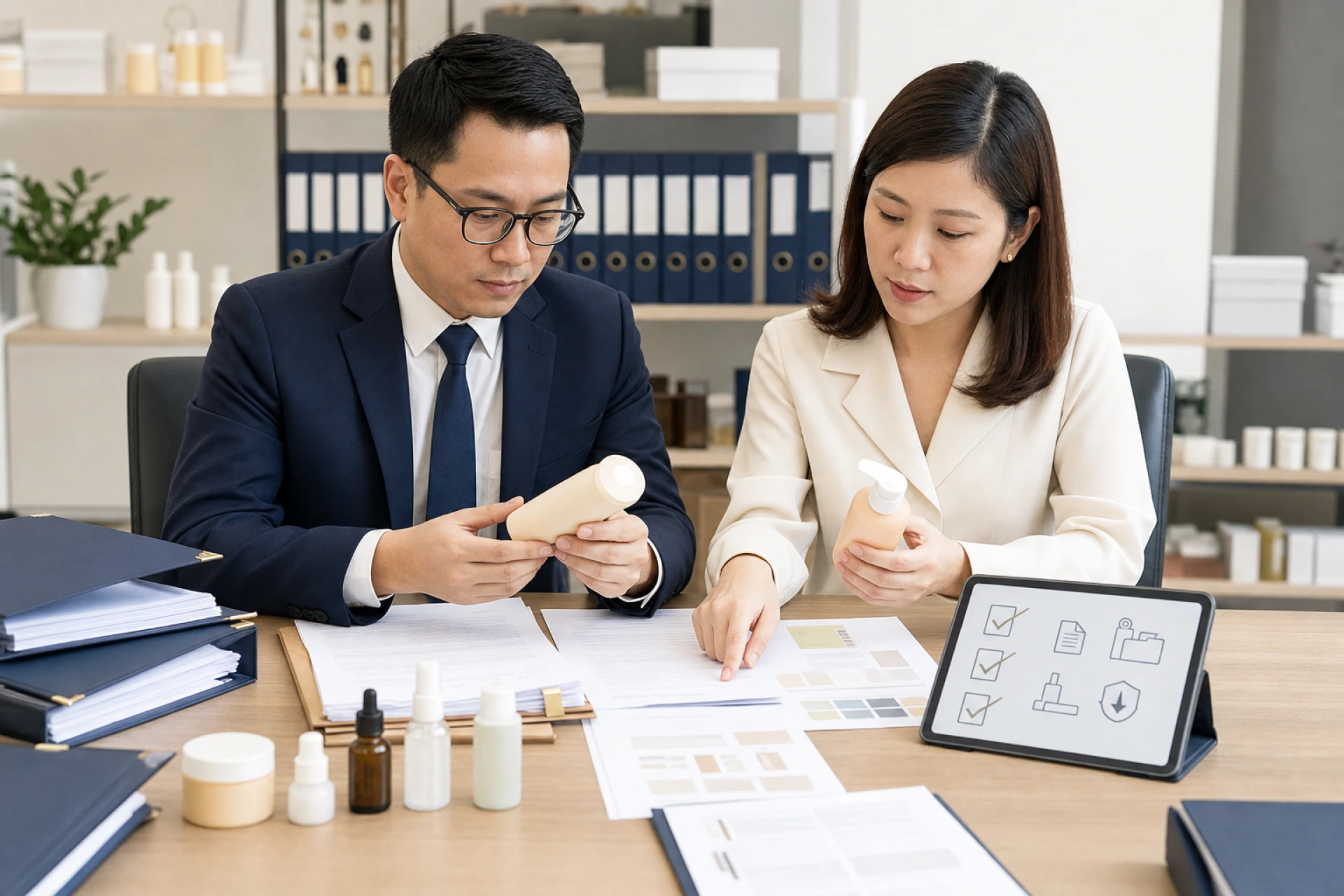 Luật sư rà soát hồ sơ và nhãn sản phẩm mỹ phẩm tại Tuyên Quang