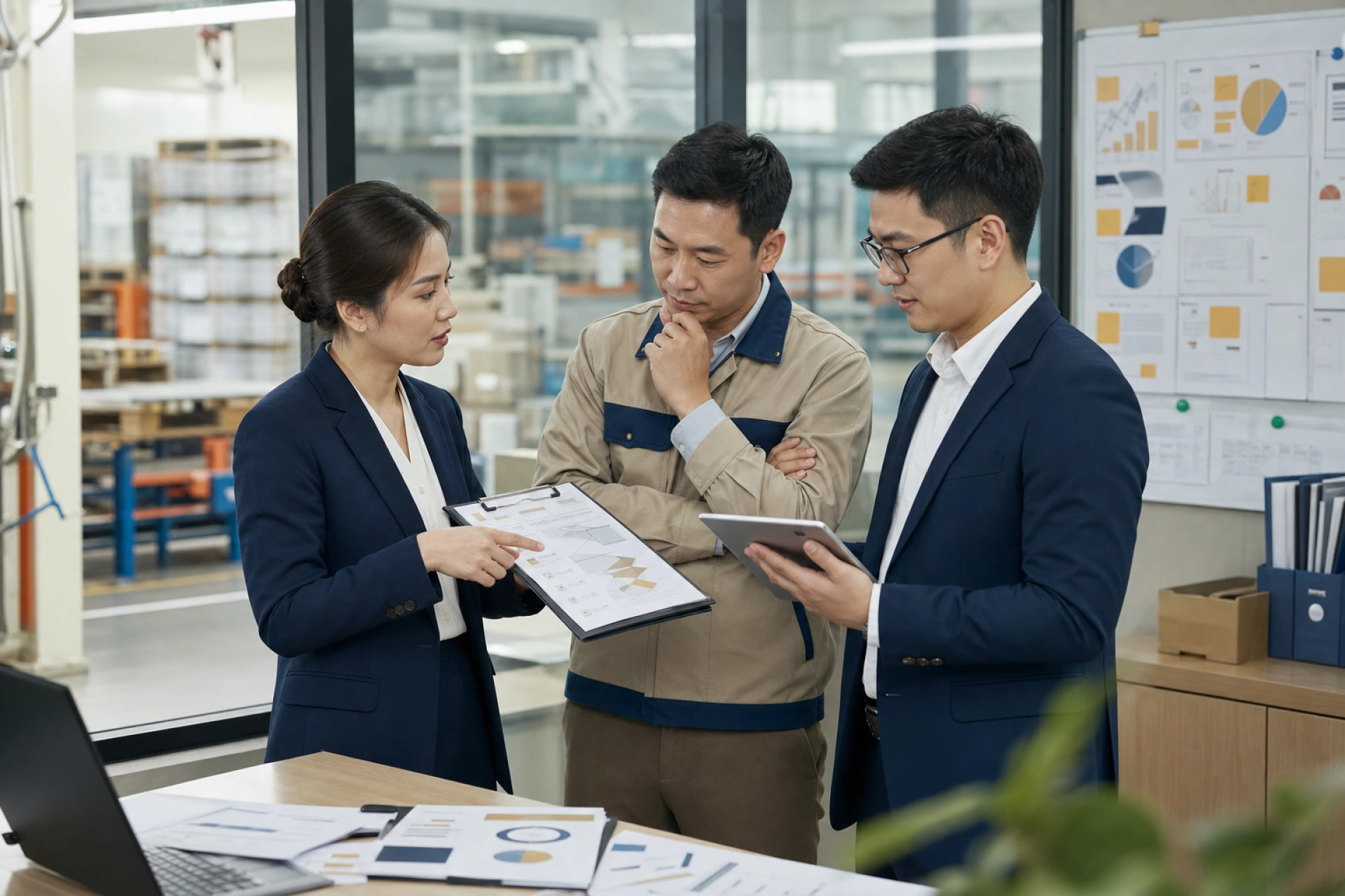 Luật sư và quản lý vận hành rà soát chương trình compliance tại doanh nghiệp
