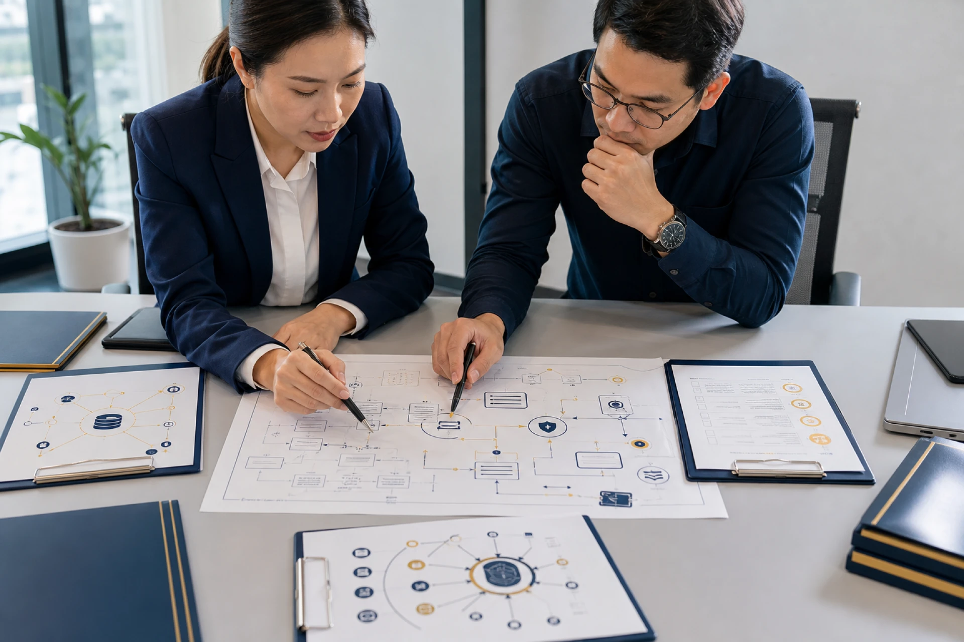 Chuyên gia DPO rà soát bản đồ luồng dữ liệu cá nhân