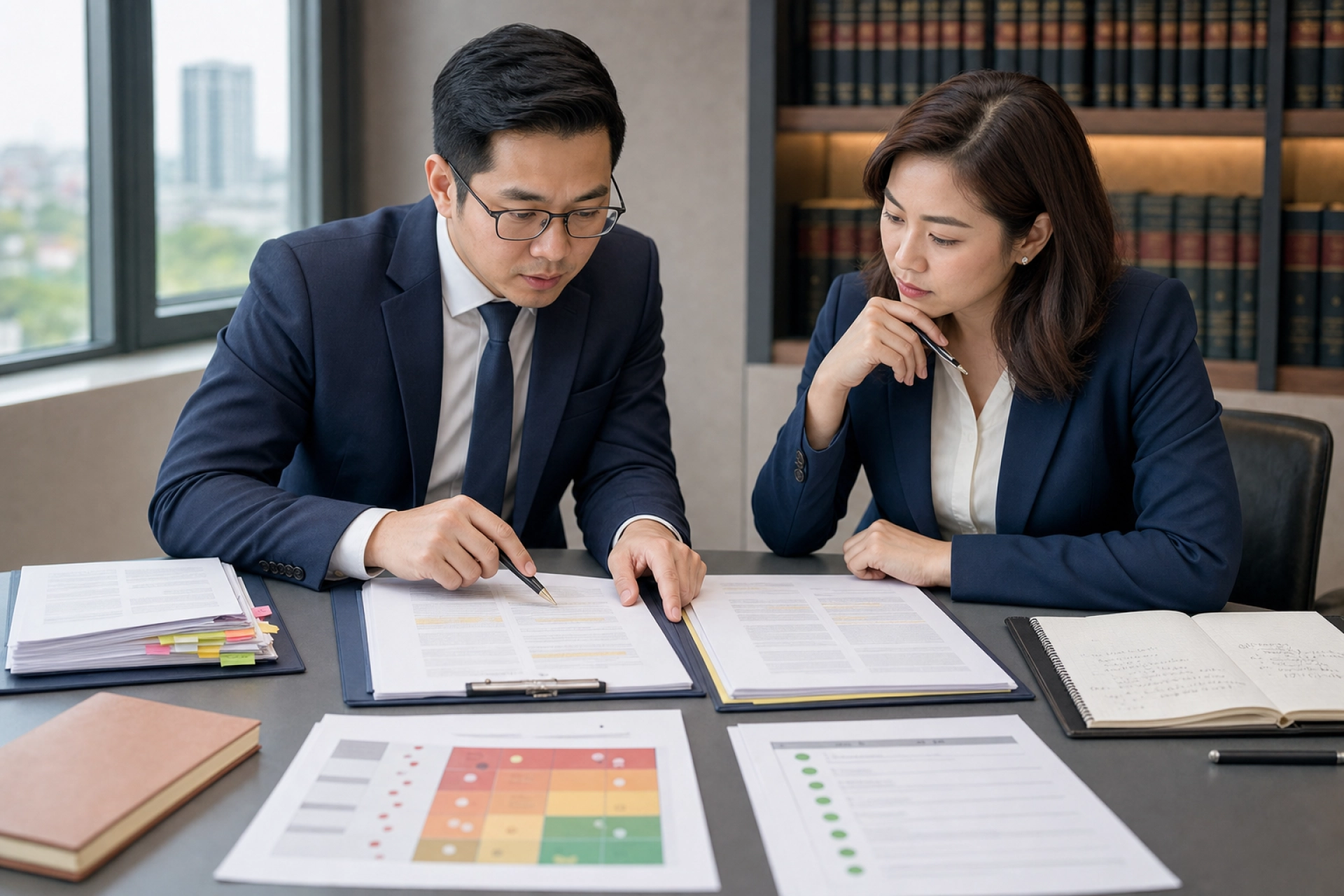 Luật sư thực hiện dịch vụ soạn thảo hợp đồng theo từng điều khoản