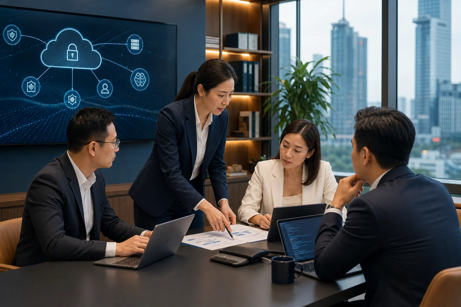 Bối cảnh tư vấn pháp lý trí tuệ nhân tạo Tân Phú