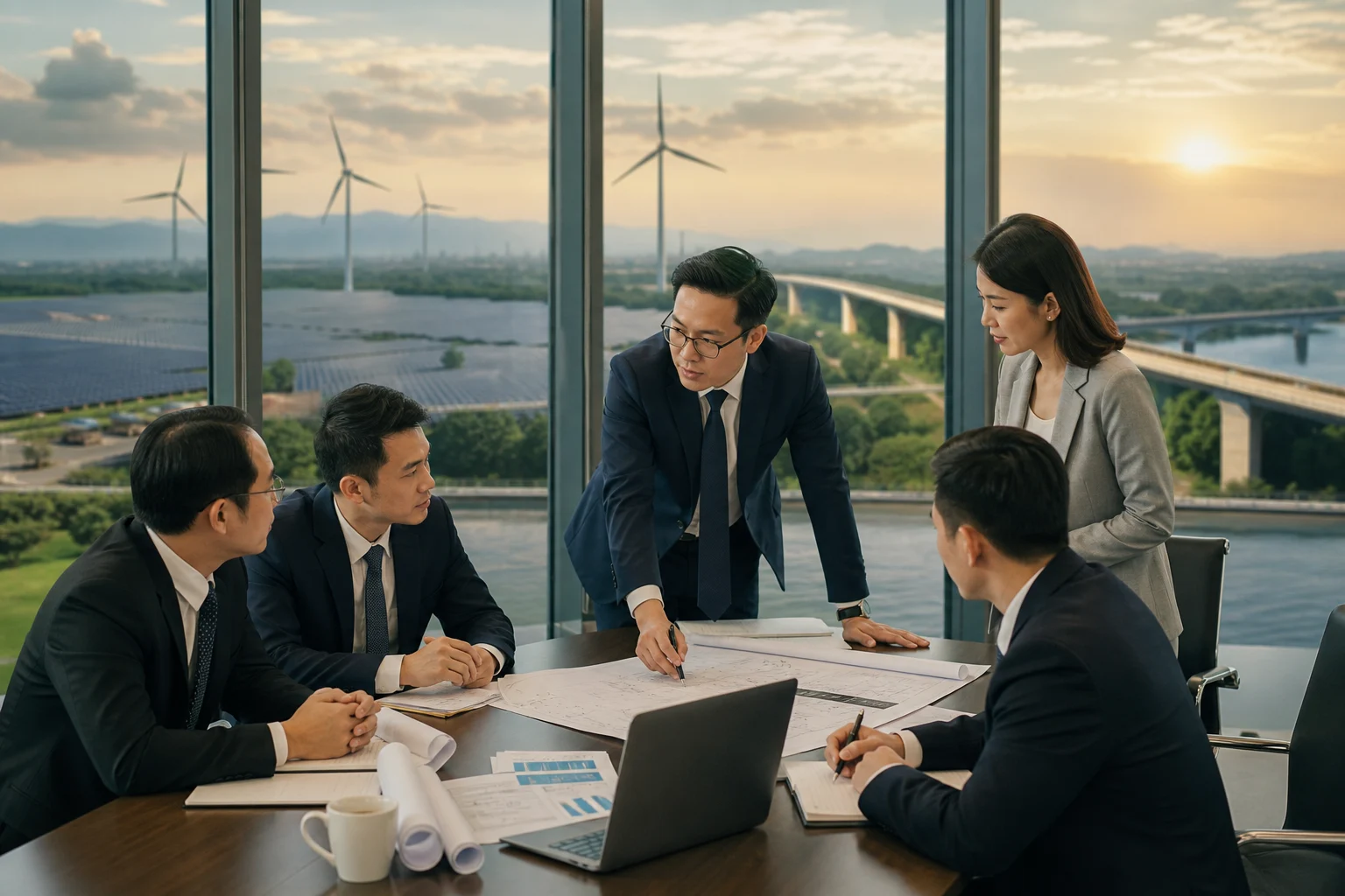 Bối cảnh địa điểm dự án điện mặt trời tại Nhà Bè