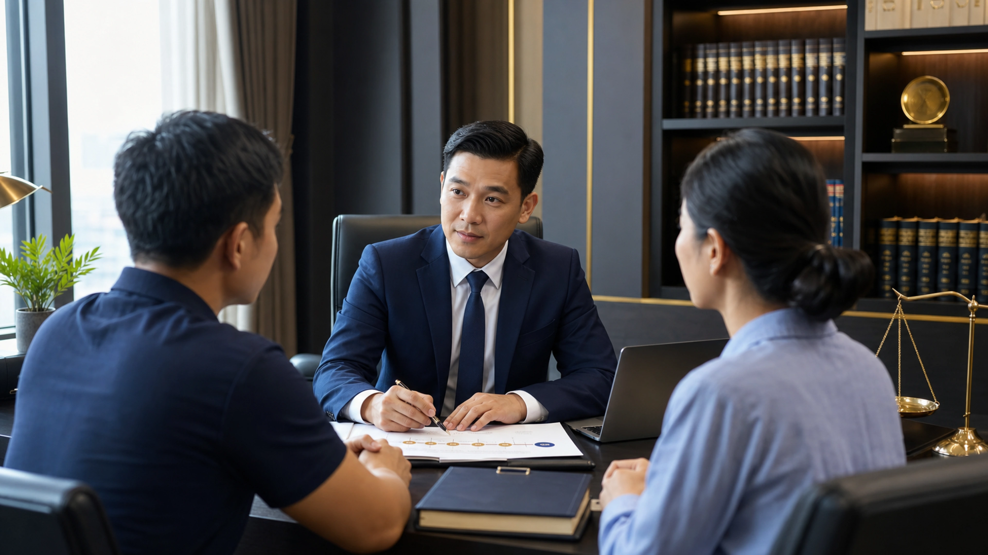 Luật sư trao đổi bảo mật với người bị hại và người hỗ trợ