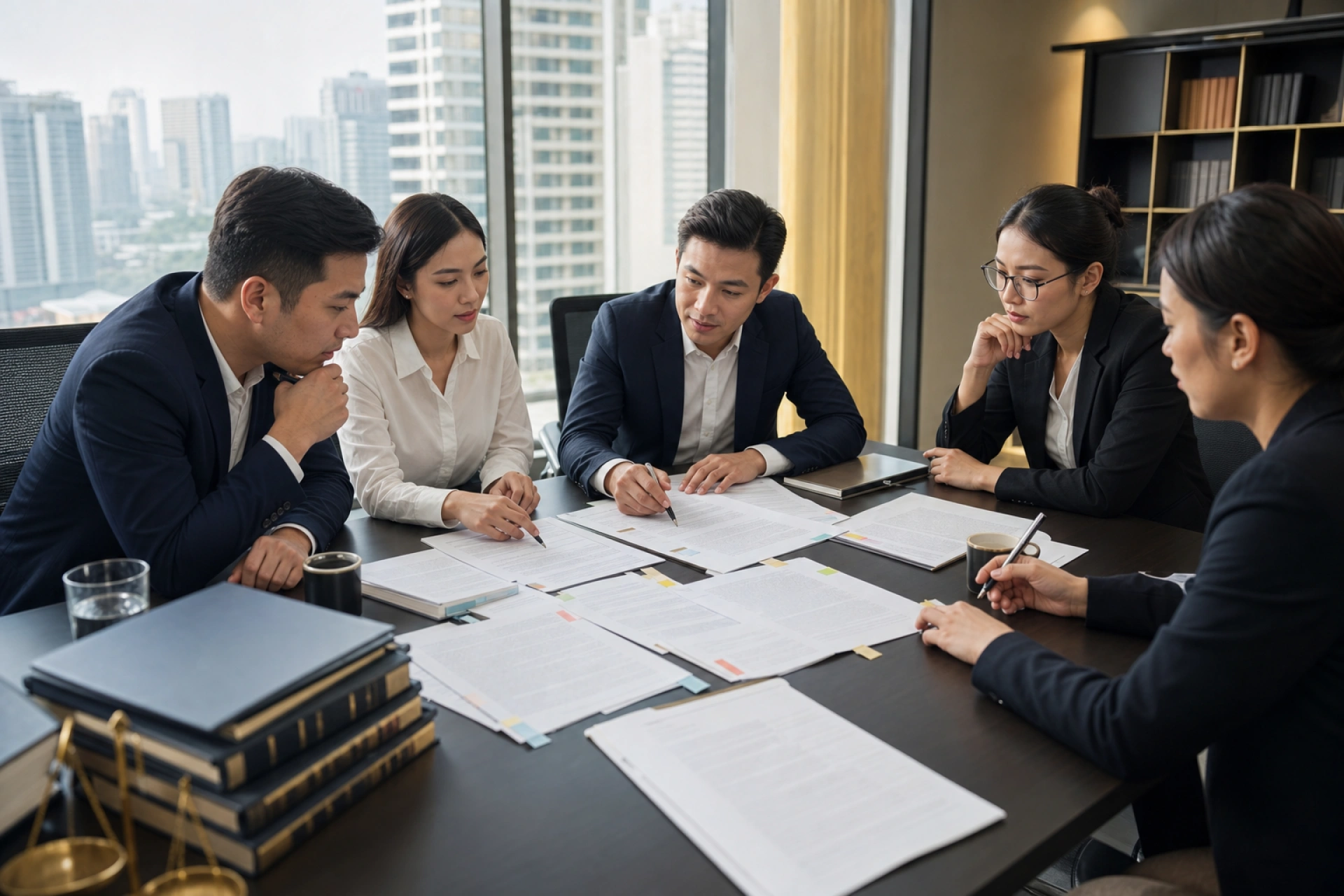 Nhóm luật sư hợp đồng rà soát hồ sơ giao dịch tại Gò Vấp