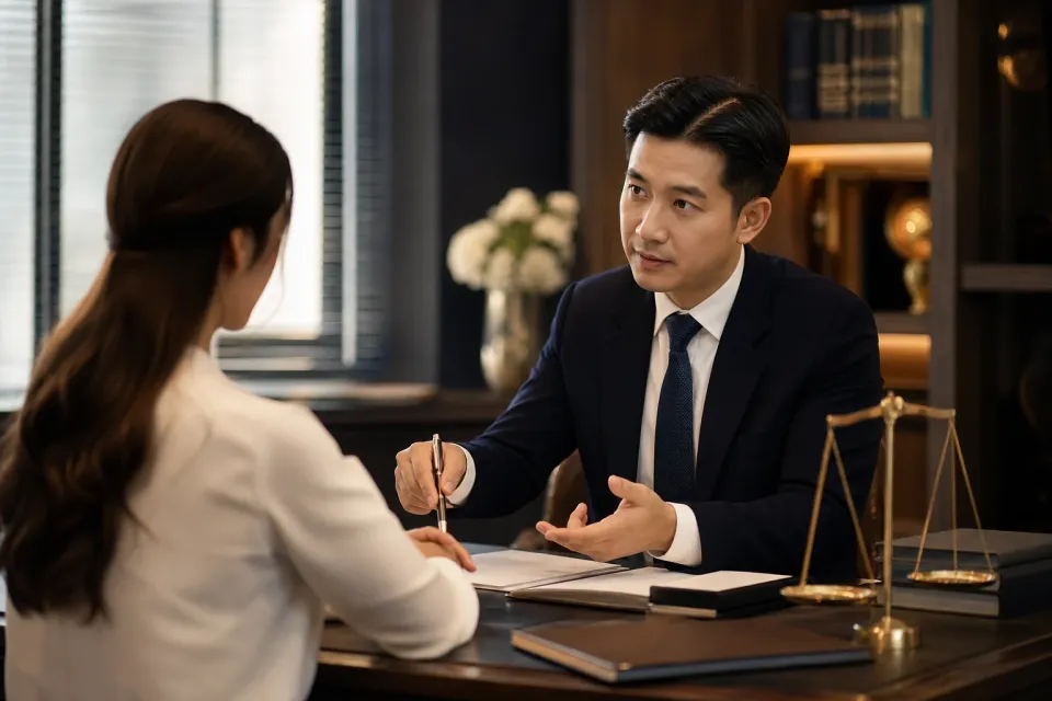 Minh họa bài viết Luật sư ly hôn Cà Mau: Chuẩn bị hồ sơ và bảo vệ quyền lợi