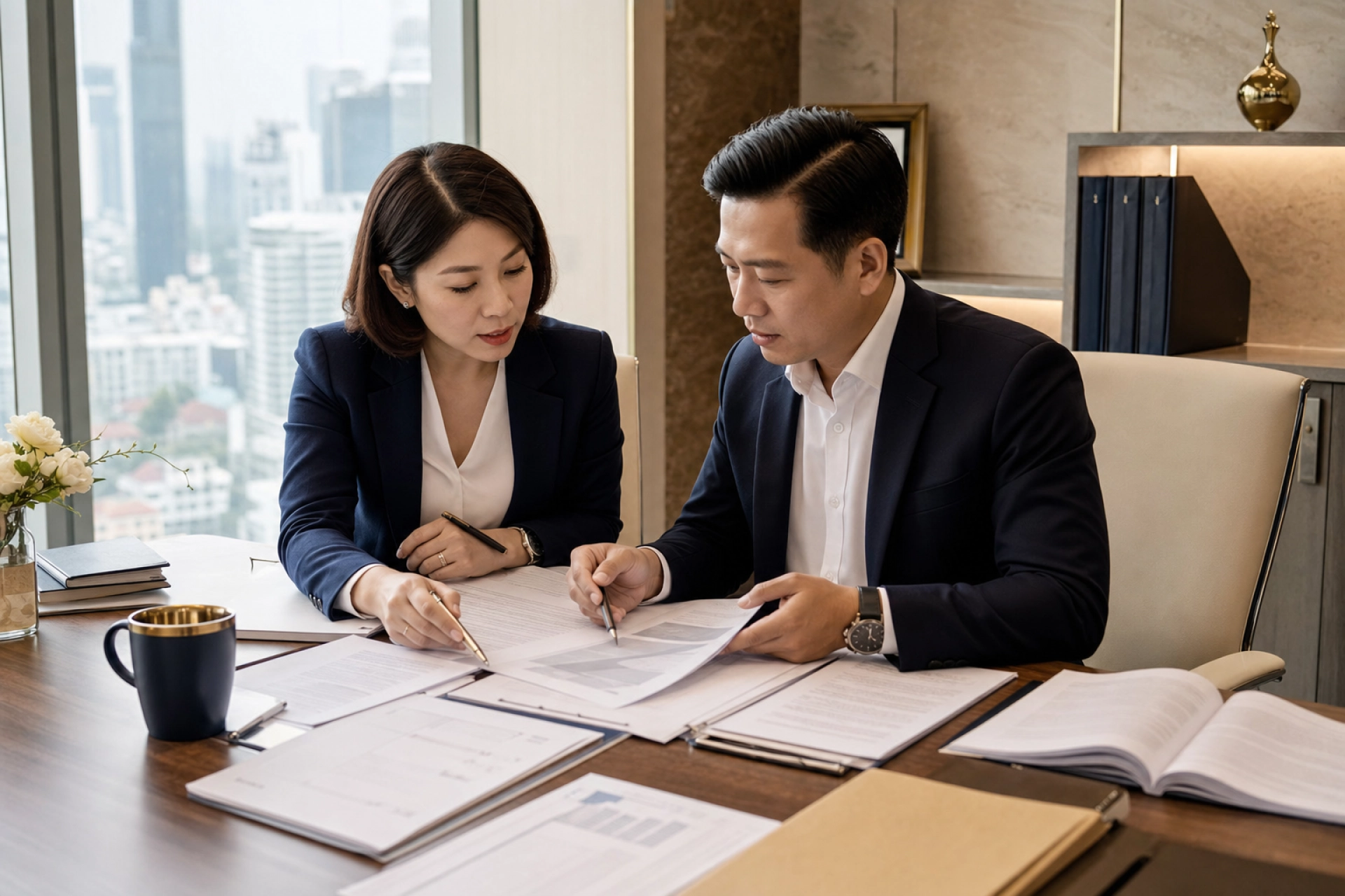 Luật sư tài chính ngân hàng Quận 1 rà soát hồ sơ giao dịch tín dụng