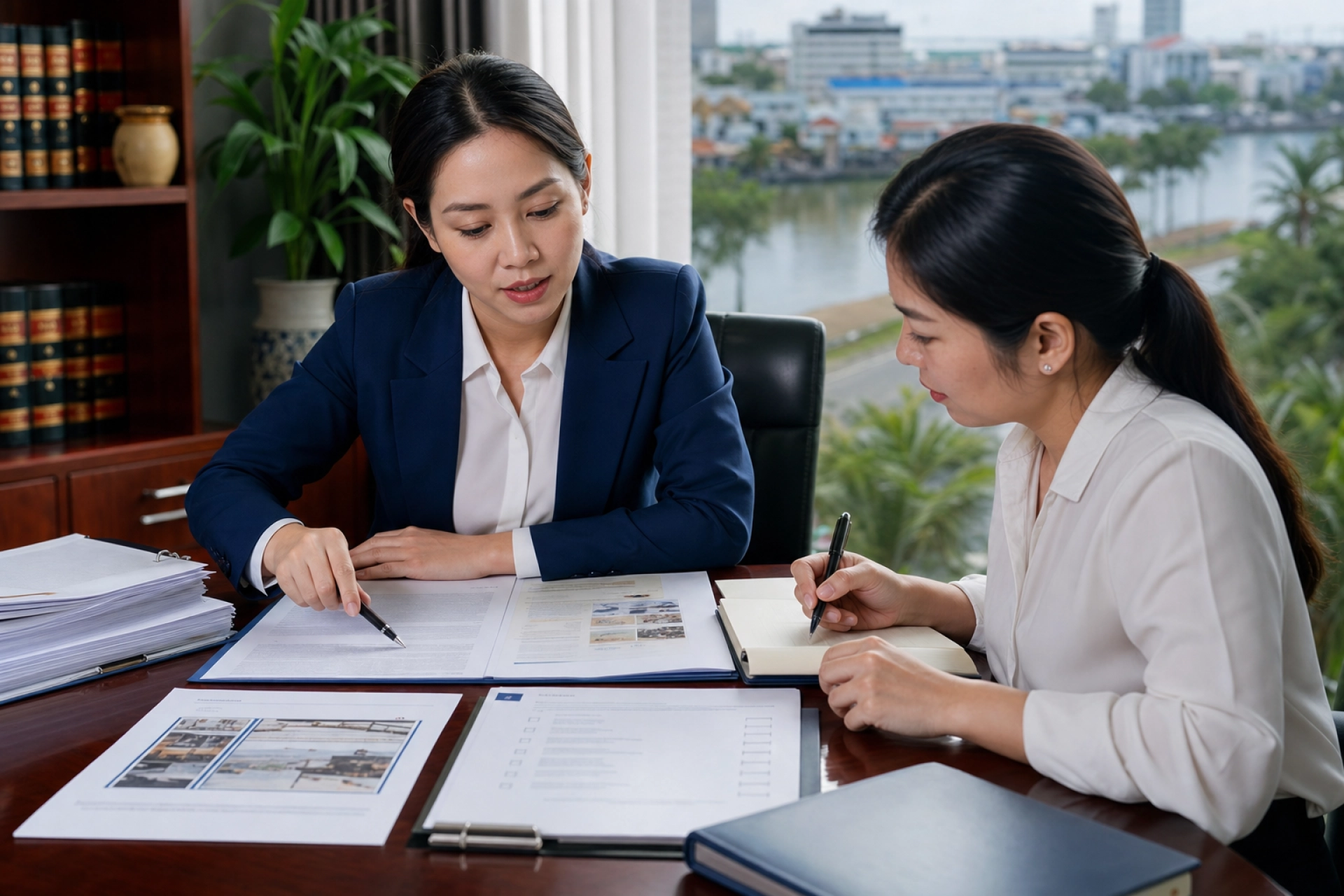 Luật sư tranh chấp dân sự Cà Mau rà soát chứng cứ cùng khách hàng