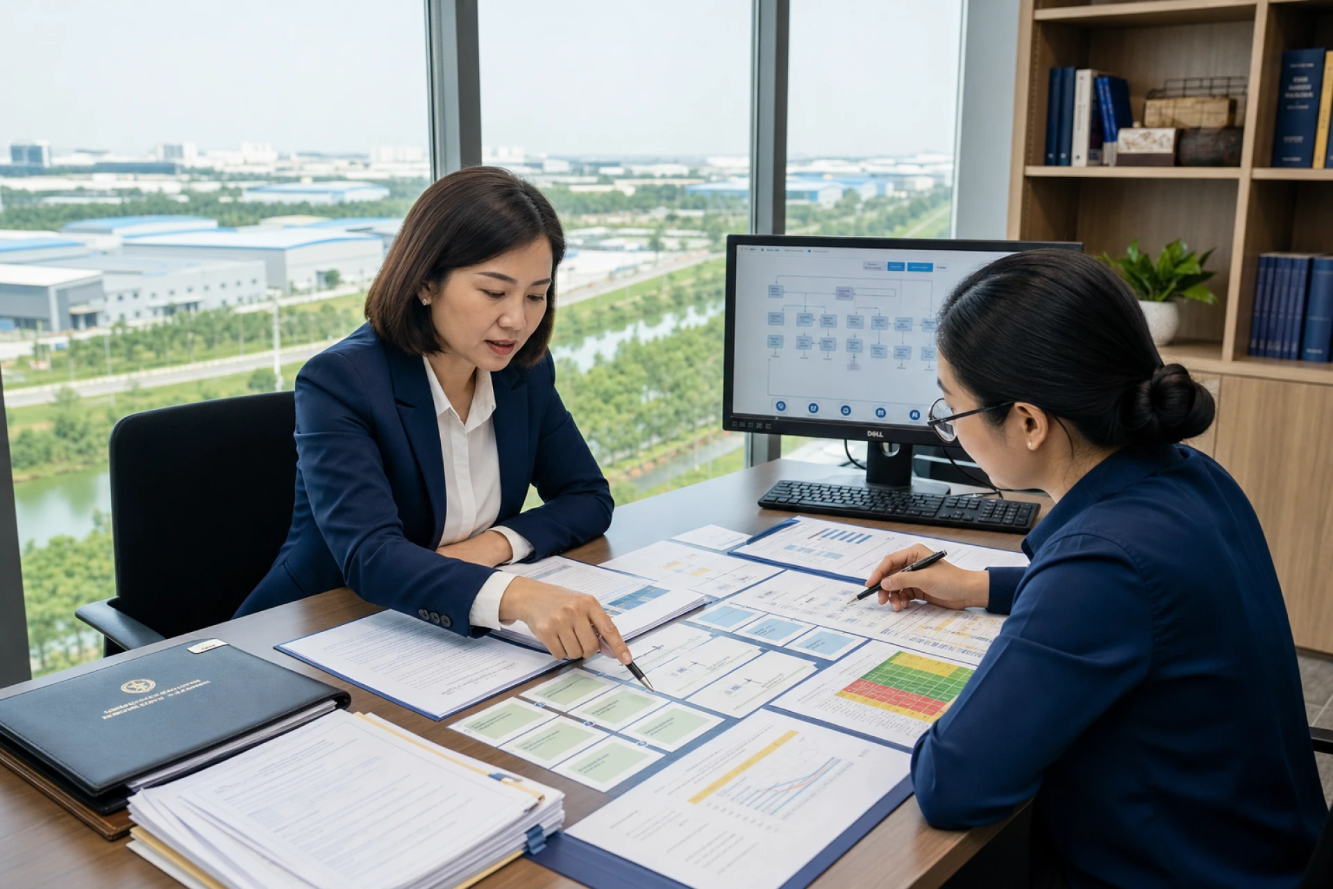 Luật sư rà soát hồ sơ thuế cho doanh nghiệp Đồng Nai