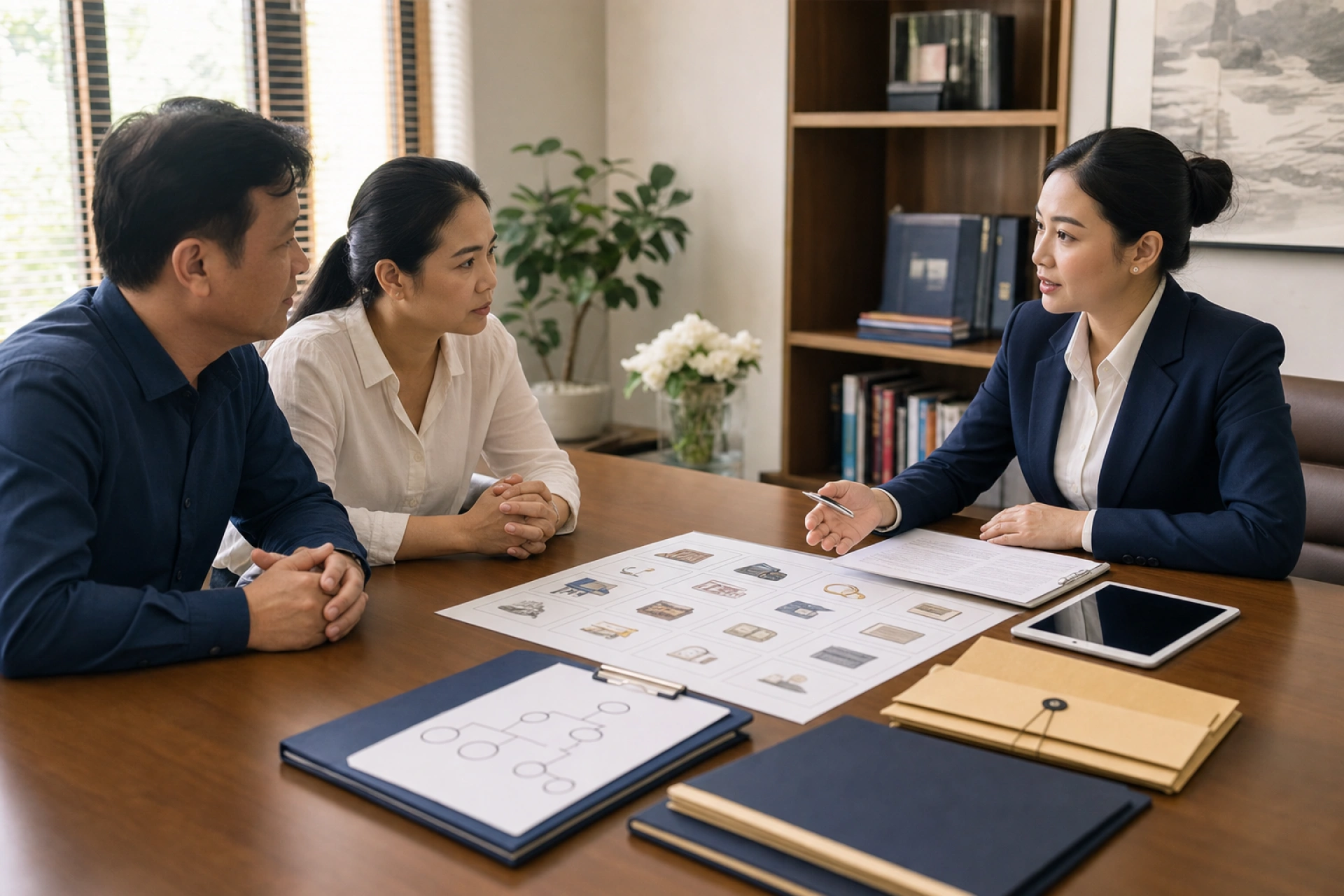 Luật sư hướng dẫn gia đình kiểm kê tài sản để phân chia di sản thừa kế