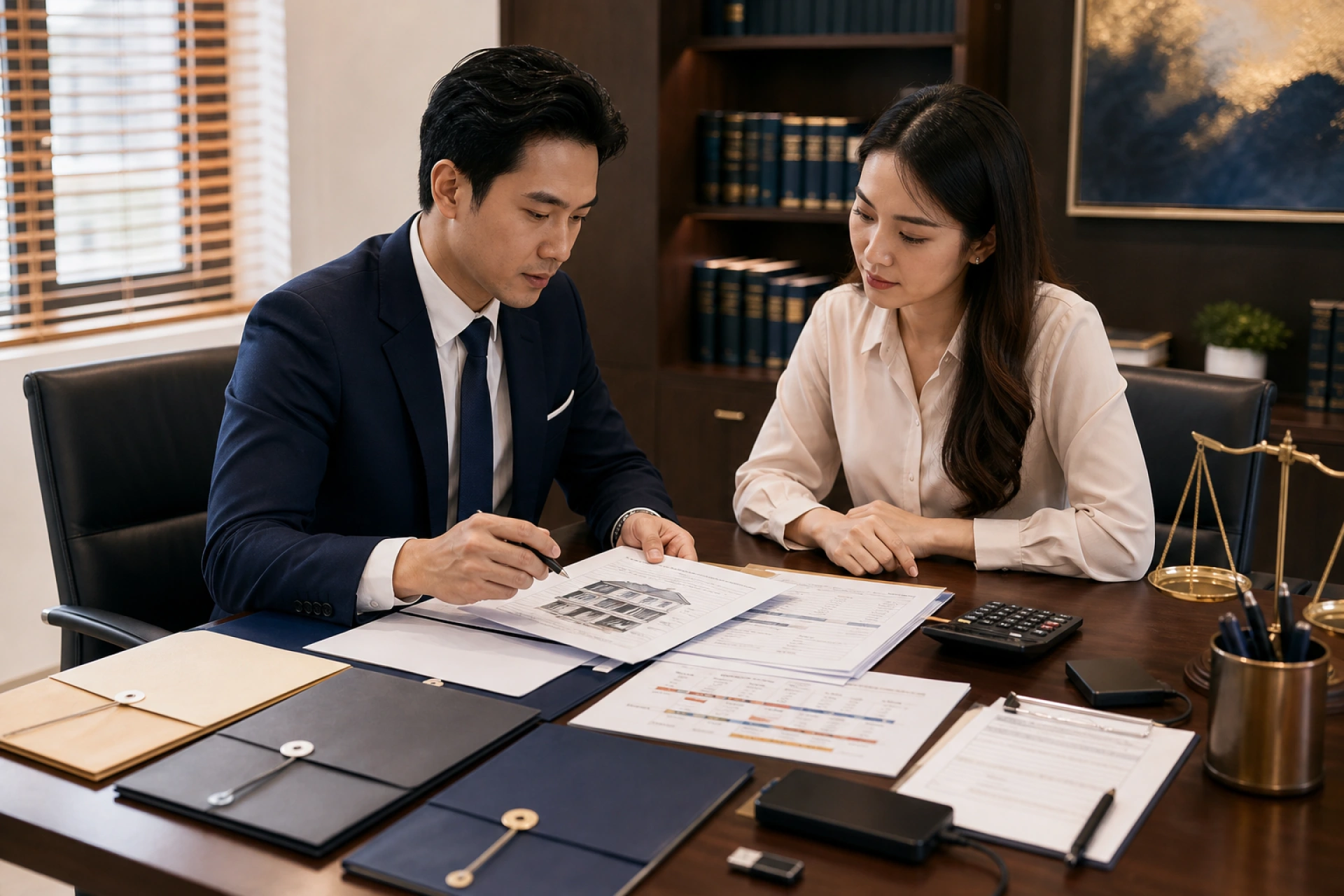 Tư vấn bồi thường thiệt hại và tổ chức bảng chứng cứ