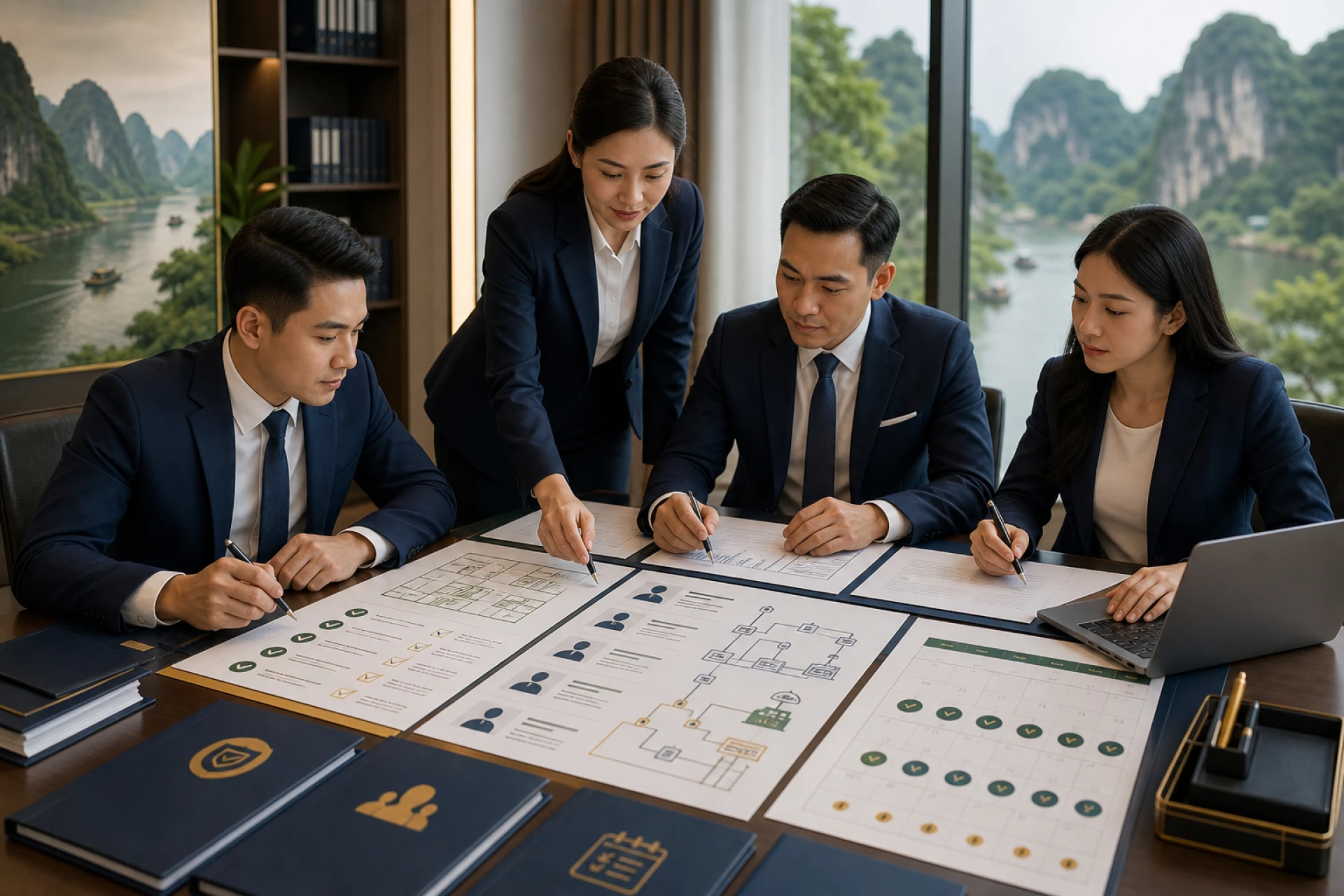 Chuẩn bị hồ sơ tư vấn giấy phép con Ninh Bình