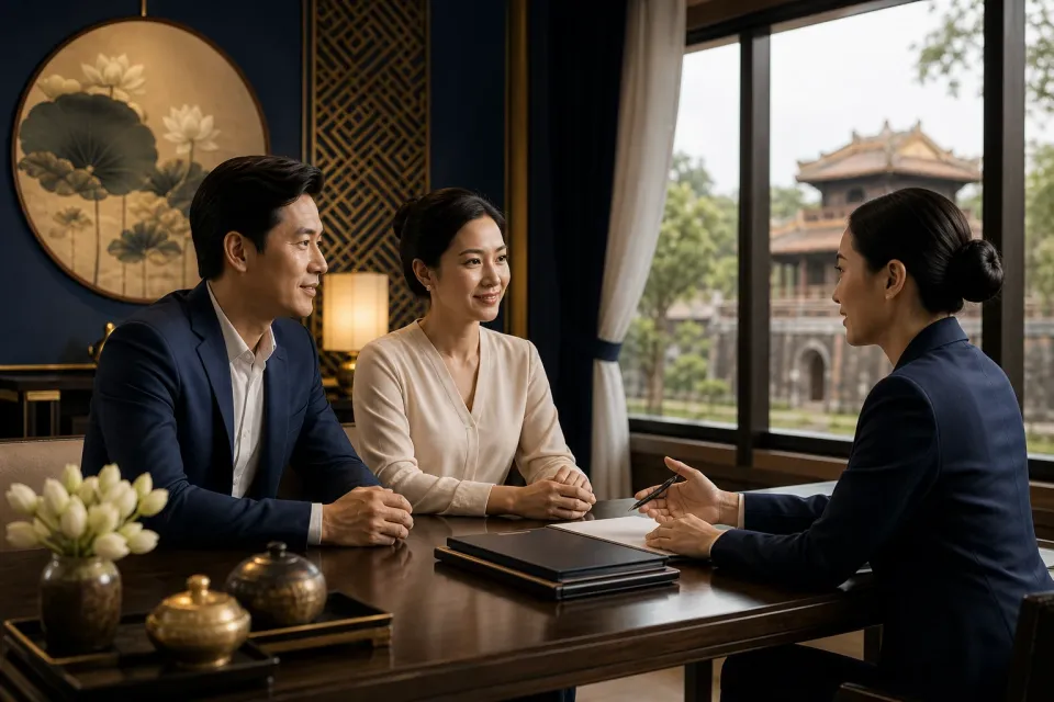 Minh họa bài viết Tư vấn thỏa thuận tài sản vợ chồng Huế: Cách thiết lập an toàn
